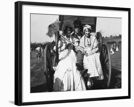 Pageant Participants-null-Framed Photographic Print