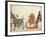 Pageant sleigh in parade, c.1640-German School-Framed Giclee Print