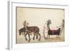 Pageant sleigh in parade, c.1640-German School-Framed Giclee Print