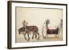 Pageant sleigh in parade, c.1640-German School-Framed Giclee Print