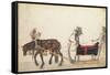 Pageant sleigh in parade, c.1640-German School-Framed Stretched Canvas