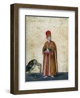 Pageboy of Great Sultan-Jacopo Ligozzi-Framed Giclee Print