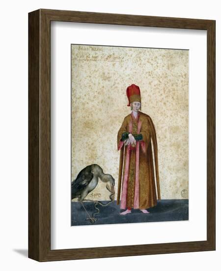 Pageboy of Great Sultan-Jacopo Ligozzi-Framed Giclee Print