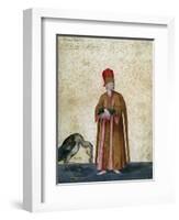 Pageboy of Great Sultan-Jacopo Ligozzi-Framed Giclee Print