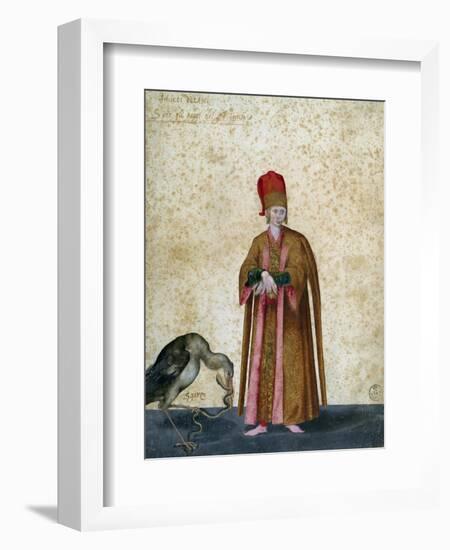 Pageboy of Great Sultan-Jacopo Ligozzi-Framed Giclee Print