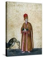 Pageboy of Great Sultan-Jacopo Ligozzi-Stretched Canvas