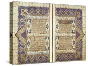 Pages From a Qur'an-null-Stretched Canvas
