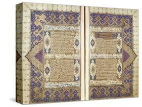 Pages From a Qur'an-null-Stretched Canvas