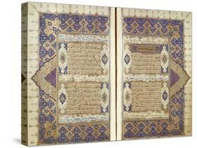 Pages From a Qur'an-null-Stretched Canvas