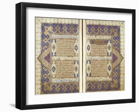 Pages From a Qur'an-null-Framed Giclee Print