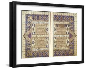 Pages From a Qur'an-null-Framed Giclee Print