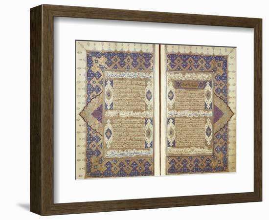 Pages From a Qur'an-null-Framed Giclee Print