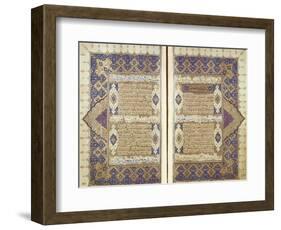 Pages From a Qur'an-null-Framed Giclee Print