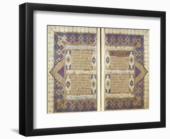 Pages From a Qur'an-null-Framed Giclee Print