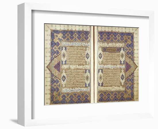 Pages From a Qur'an-null-Framed Giclee Print