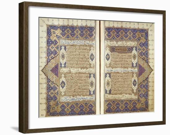 Pages From a Qur'an-null-Framed Giclee Print