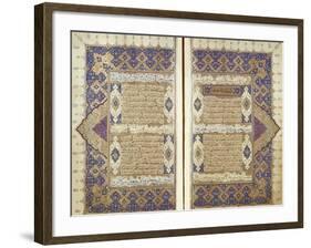 Pages From a Qur'an-null-Framed Giclee Print