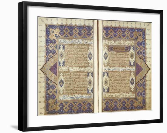 Pages From a Qur'an-null-Framed Giclee Print