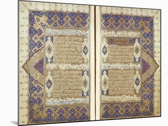 Pages From a Qur'an-null-Mounted Giclee Print