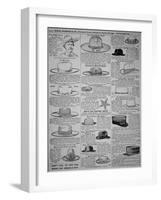 Pages from Sears, Roebuck of Chicago, Catalogue of 1902-American School-Framed Giclee Print