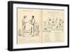 Pages from the Delhi Sketchbook, 1850-54-null-Framed Giclee Print