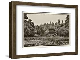 Pagoda Along the Waterfront West Lake, Hangzhou-Darrell Gulin-Framed Photographic Print