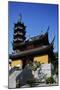 Pagoda and Pavilion of Jiming Buddhist Temple, Nanjing, Jiangsu, China-null-Mounted Giclee Print