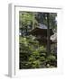 Pagoda at Eiheiji Temple, Headquarters of the Soto Sect of Zen Buddhism, Fukui, Japan-null-Framed Photographic Print