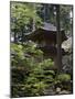 Pagoda at Eiheiji Temple, Headquarters of the Soto Sect of Zen Buddhism, Fukui, Japan-null-Mounted Photographic Print