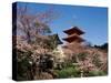 Pagoda at Kiyomizu Temple (Kiyomizudera), Kyoto, Japan-null-Stretched Canvas