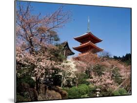 Pagoda at Kiyomizu Temple (Kiyomizudera), Kyoto, Japan-null-Mounted Photographic Print