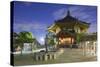 Pagoda at KofUKu-Ji Temple (Unesco World Heritage Site) at Dusk, Nara, Kansai, Japan-Ian Trower-Stretched Canvas