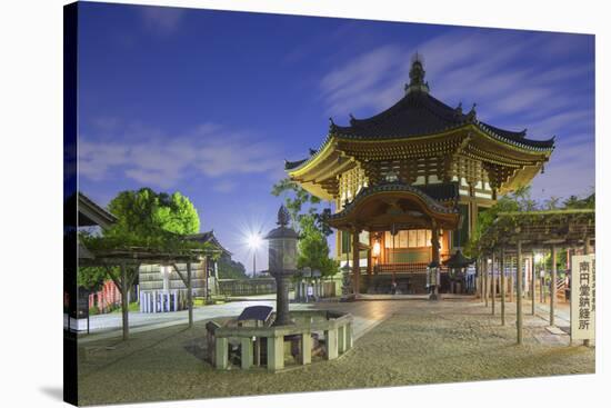 Pagoda at KofUKu-Ji Temple (Unesco World Heritage Site) at Dusk, Nara, Kansai, Japan-Ian Trower-Stretched Canvas