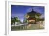 Pagoda at KofUKu-Ji Temple (Unesco World Heritage Site) at Dusk, Nara, Kansai, Japan-Ian Trower-Framed Photographic Print