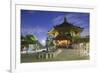 Pagoda at KofUKu-Ji Temple (Unesco World Heritage Site) at Dusk, Nara, Kansai, Japan-Ian Trower-Framed Photographic Print