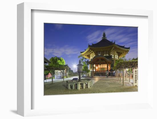 Pagoda at KofUKu-Ji Temple (Unesco World Heritage Site) at Dusk, Nara, Kansai, Japan-Ian Trower-Framed Photographic Print