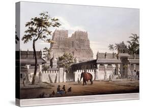 Pagoda at Ramisseram, 1803-Henry Salt-Stretched Canvas