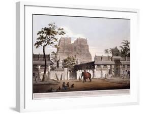 Pagoda at Ramisseram, 1803-Henry Salt-Framed Giclee Print