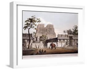 Pagoda at Ramisseram, 1803-Henry Salt-Framed Giclee Print