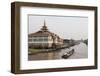 Pagoda at Side of Nan Chaung Canal, Lake Inle, Nyaungshwe (Nyaung Shwe)-Stephen Studd-Framed Photographic Print