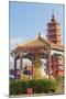 Pagoda at Ten Thousand Buddhas Monastery, Shatin, New Territories, Hong Kong, China, Asia-Ian Trower-Mounted Photographic Print