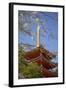 Pagoda at Tocho-Ji Temple, Fukuoka, Kyushu, Japan-Ian Trower-Framed Photographic Print