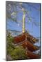 Pagoda at Tocho-Ji Temple, Fukuoka, Kyushu, Japan-Ian Trower-Mounted Photographic Print