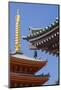 Pagoda at Tocho-Ji Temple, Fukuoka, Kyushu, Japan-Ian Trower-Mounted Photographic Print