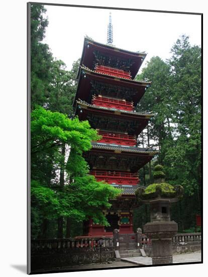 Pagoda at Tosho-Gu Shrine-null-Mounted Photographic Print