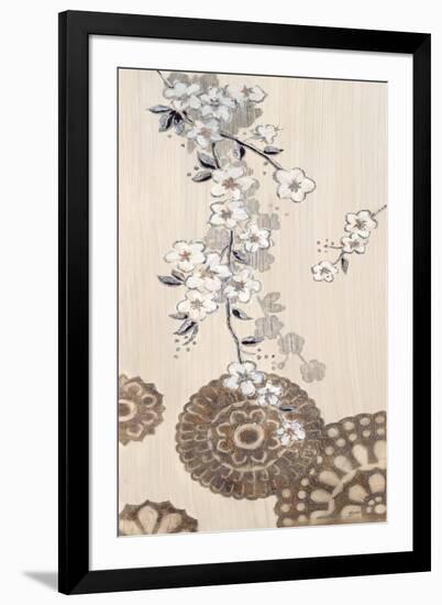 Pagoda Blossoms 1-Bella Dos Santos-Framed Art Print