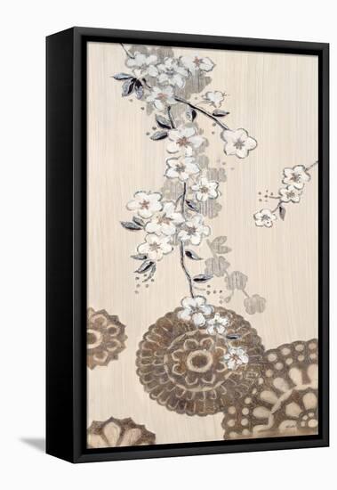 Pagoda Blossoms 1-Bella Dos Santos-Framed Stretched Canvas