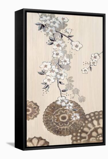 Pagoda Blossoms 1-Bella Dos Santos-Framed Stretched Canvas