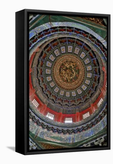 Pagoda, Forbidden City, Beijing. the Imperial Palace-Darrell Gulin-Framed Stretched Canvas