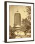 Pagoda in China-John Thomson-Framed Photographic Print